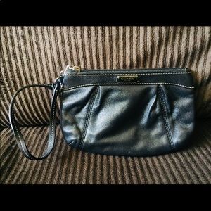 COACH Leather Wristlet